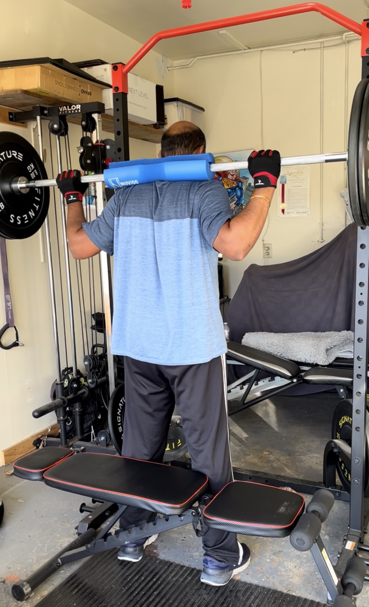 Client strength workout